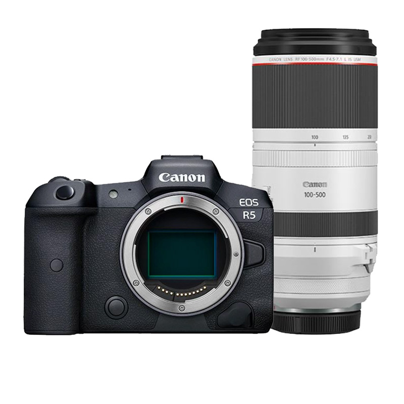 Canon EOS R5 + RF 100-500mm F/4.5-7.1 L IS USM